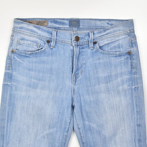 Citizens of Humanity COH Crystal Medium Rise Bell Bottom Jeans 26 - Picture 4 of 7